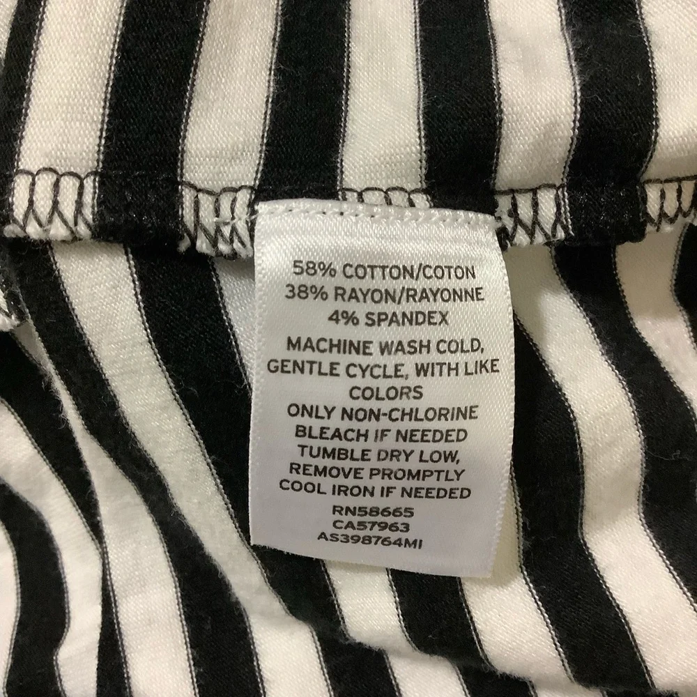 1901 Striped Wraparound Cardigan